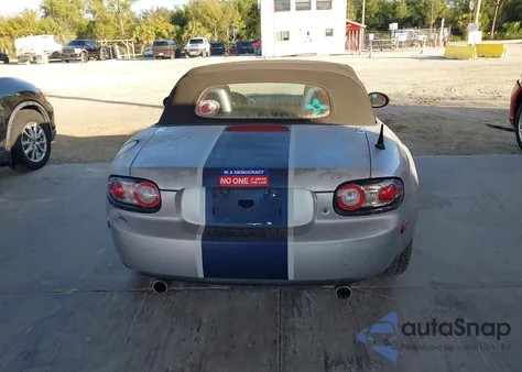 2008 Mazda Mx-5 Sport from USA, damaged, VIN JM1NC25F080138784